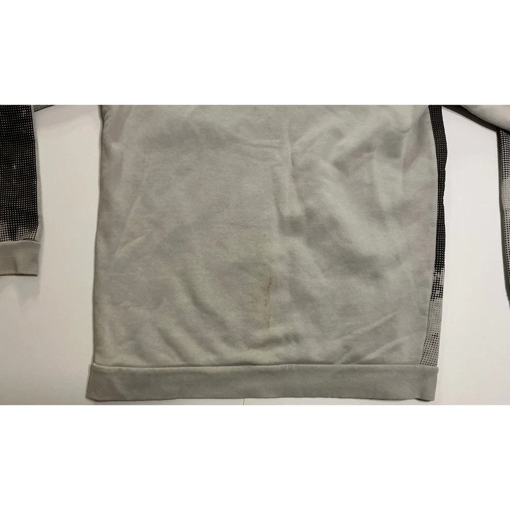 Nike Air Jordan Legacy‎ Tinker Gray AOP Sweatshirt Men's Size L Distressed